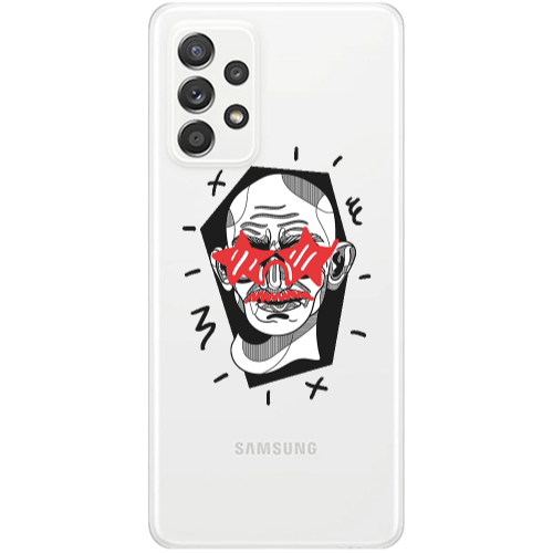 Samsung A53 Star glasses Transparent Silicone TPU Θήκη