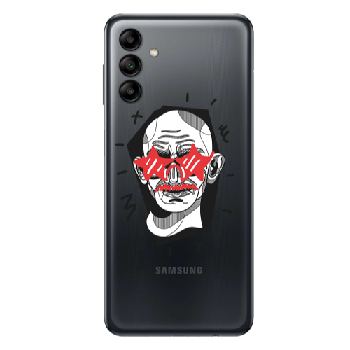 Samsung A13 5G Star glasses Transparent Silicone TPU Θήκη