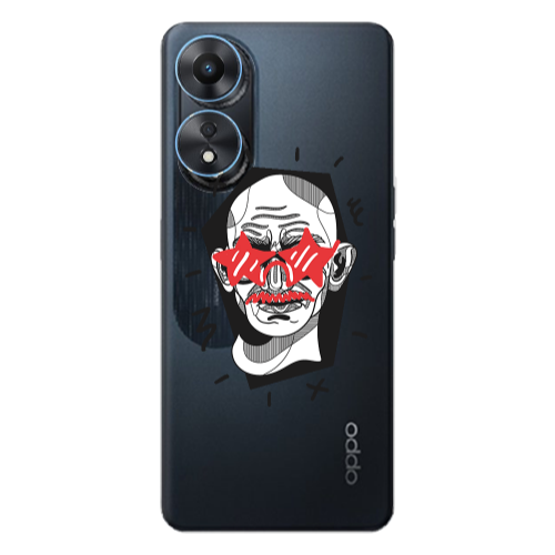Oppo A 98 Star glasses Transparent Silicone TPU Θήκη