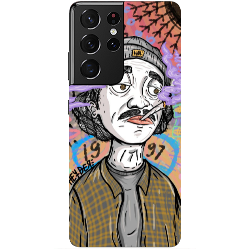 Samsung S21 Ultra Heydere Transparent Silicone TPU Θήκη