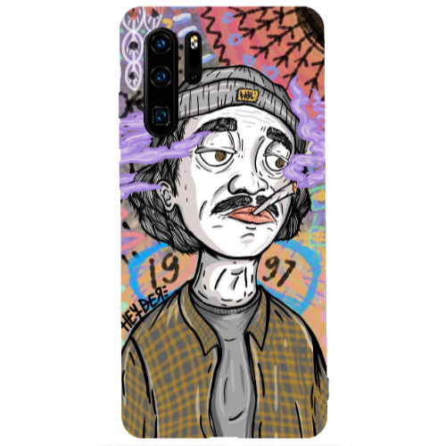 Huawei P30 Pro Heydere Transparent Silicone TPU Θήκη