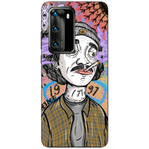 Huawei P40 Heydere Transparent Silicone TPU Θήκη
