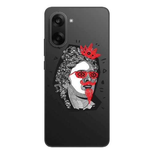 Oneplus Nord CE 5 Glasses crown Transparent Silicone TPU Θήκη