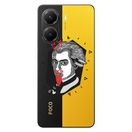 Xiaomi Poco X7 Pro Bearded Transparent Silicone TPU Θήκη