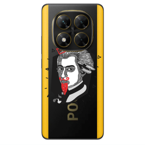 Xiaomi Poco X7 Bearded Transparent Silicone TPU Θήκη