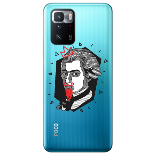 Xiaomi Poco X3 GT Bearded Transparent Silicone TPU Θήκη