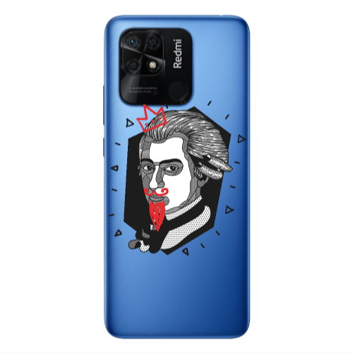 Xiaomi Poco C40 Bearded Transparent Silicone TPU Θήκη