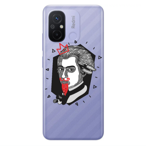 Xiaomi Redmi 12C Bearded Transparent Silicone TPU Θήκη
