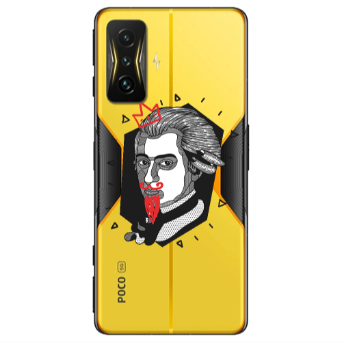Xiaomi Poco F4 Gt Bearded Transparent Silicone TPU Θήκη