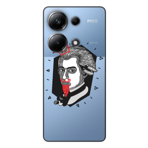 Xiaomi Poco M6 Pro 4G Bearded Transparent Silicone TPU Θήκη