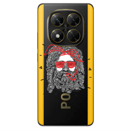 Xiaomi Poco X7 Cool glasses Transparent Silicone TPU Θήκη