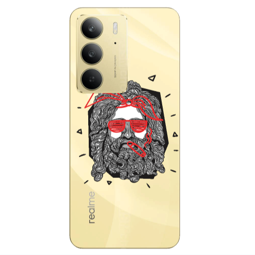 Realme C 75 Cool glasses Transparent Silicone TPU Θήκη