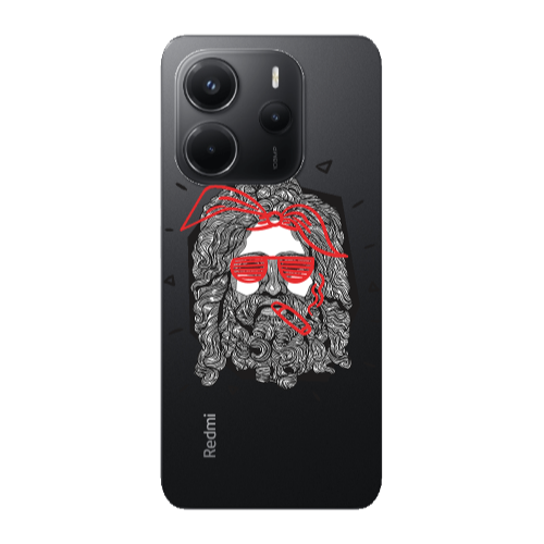 Xiaomi Redmi Note 14 Cool glasses Transparent Silicone TPU Θήκη