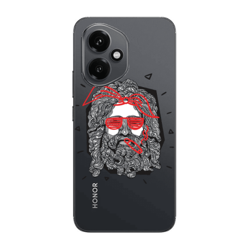 Honor Magic 400 Cool glasses Transparent Silicone TPU Θήκη