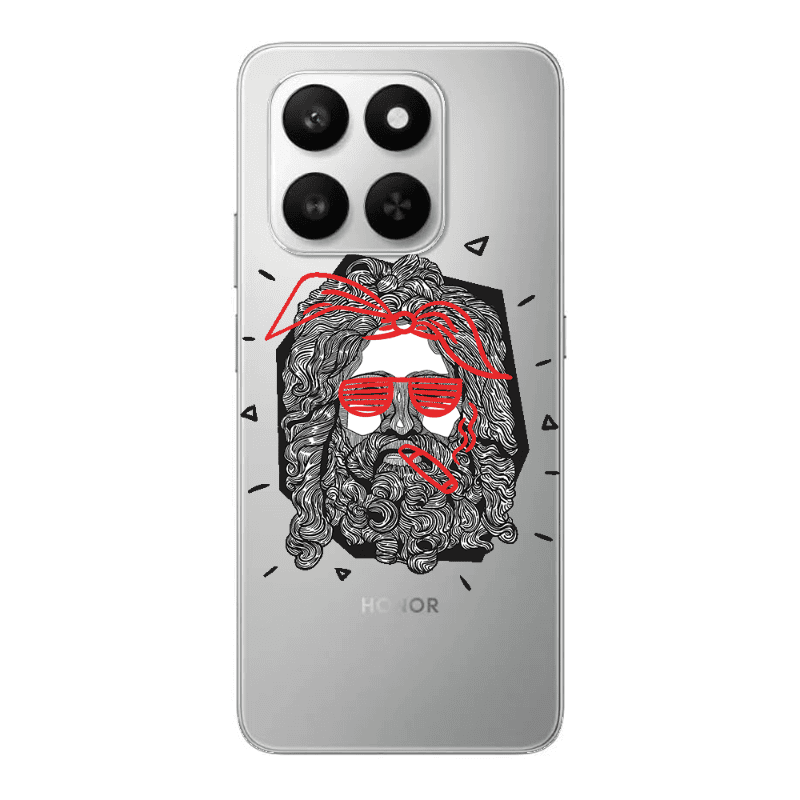 Honor Magic 400 Smart Cool glasses Transparent Silicone TPU Θήκη
