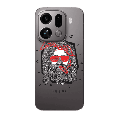 Oppo Find X9 Pro Cool glasses Transparent Silicone TPU Θήκη