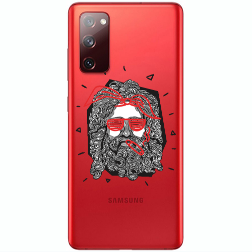 Samsung S20 FE Cool glasses Transparent Silicone TPU Θήκη