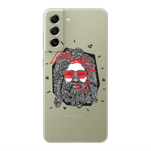 Samsung S22 Cool glasses Transparent Silicone TPU Θήκη