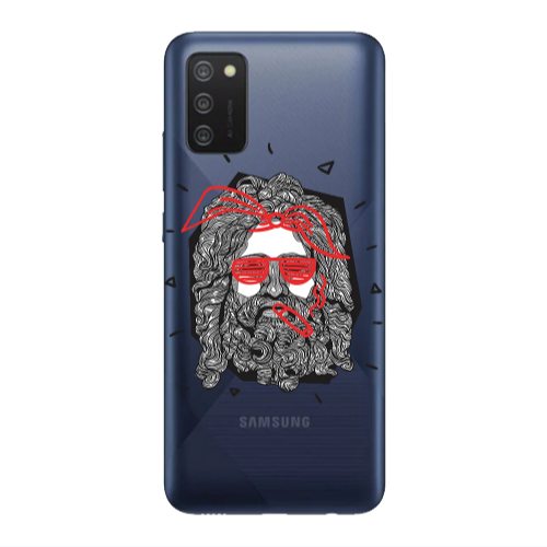 Samsung A03S Cool glasses Transparent Silicone TPU Θήκη