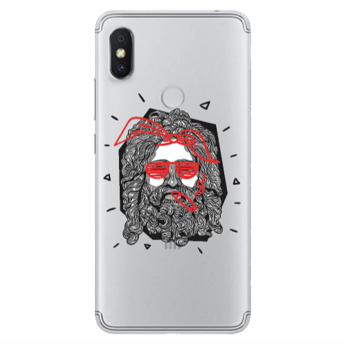 Xiaomi Redmi S2 Cool glasses Transparent Silicone TPU Θήκη
