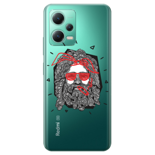 Xiaomi Redmi Note 12 Pro Plus 5G Cool glasses Transparent Silicone TPU Θήκη
