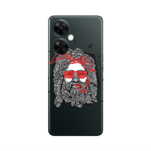 Oneplus Nord CE 3 Lite 5G Cool glasses Transparent Silicone TPU Θήκη