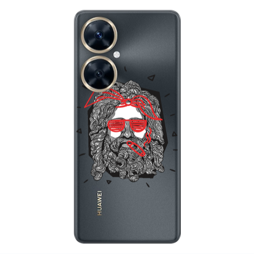 Huawei Nova 11i Cool glasses Transparent Silicone TPU Θήκη