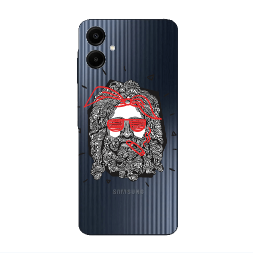 Samsung A06 Cool glasses Transparent Silicone TPU Θήκη