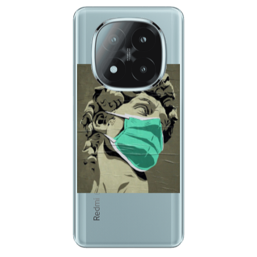 Xiaomi Redmi Note 14 Pro + 5g Masque Transparent Silicone TPU Θήκη