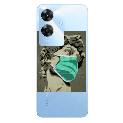 Realme Note 60 Masque Transparent Silicone TPU Θήκη