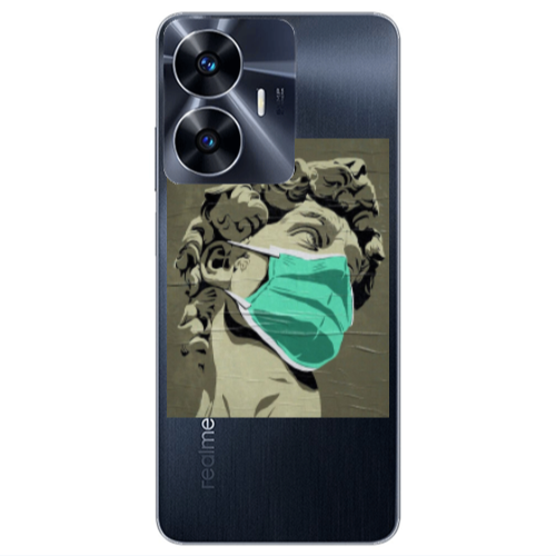 Realme Note 50 Masque Transparent Silicone TPU Θήκη