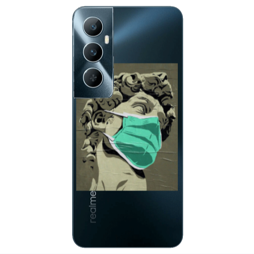 Realme C65 Masque Transparent Silicone TPU Θήκη