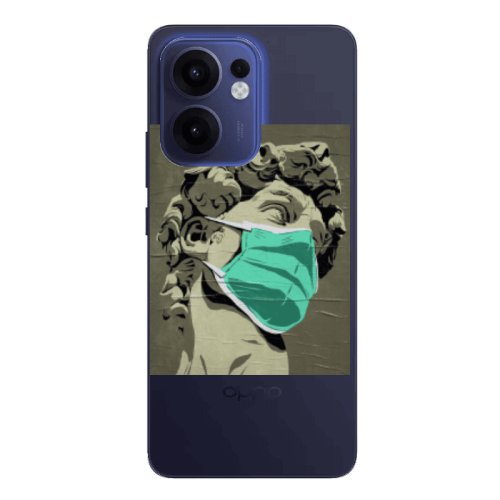 Oppo Reno13 FS Masque Transparent Silicone TPU Θήκη