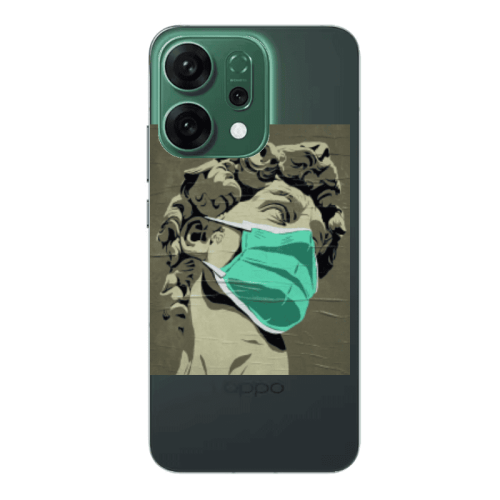 Oppo RENO 14 Masque Transparent Silicone TPU Θήκη