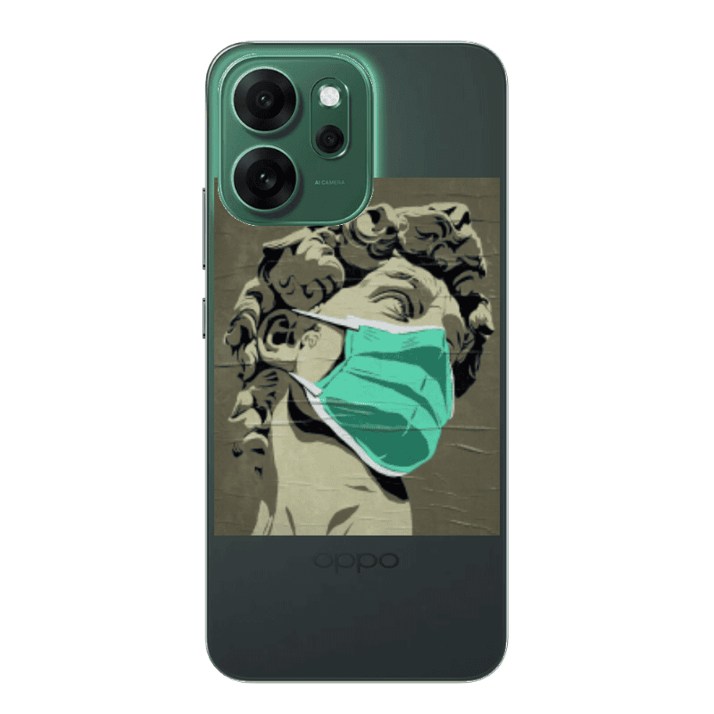 Oppo 14 F Masque Transparent Silicone TPU Θήκη