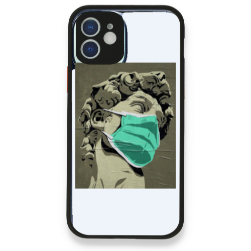 Apple iPhone 12 Masque Black Glossy Θήκη