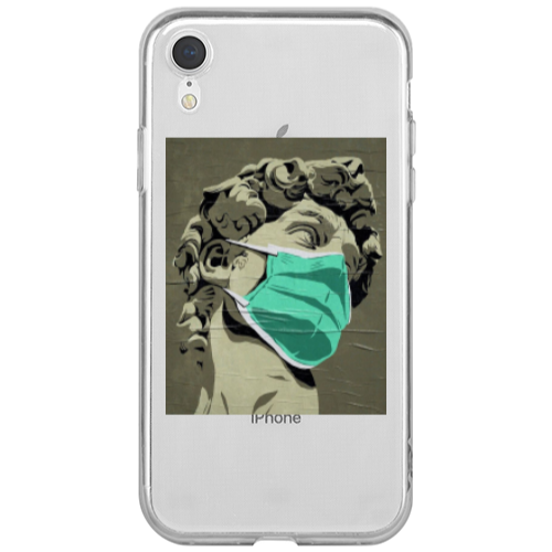 Apple iPhone Xr Masque Transparent Silicone TPU Θήκη
