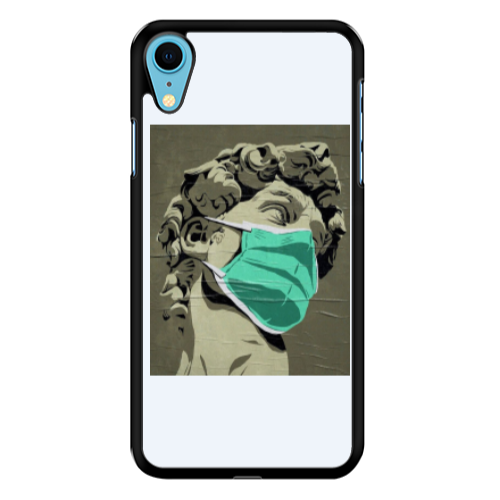 Apple iPhone Xr Masque Black Glossy Θήκη