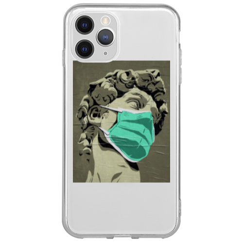Apple iPhone 13 Pro Max Masque Transparent Silicone TPU Θήκη