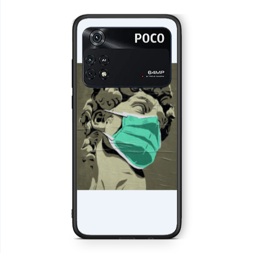 Xiaomi Poco M4 Pro 4G Masque Black Glossy Θήκη