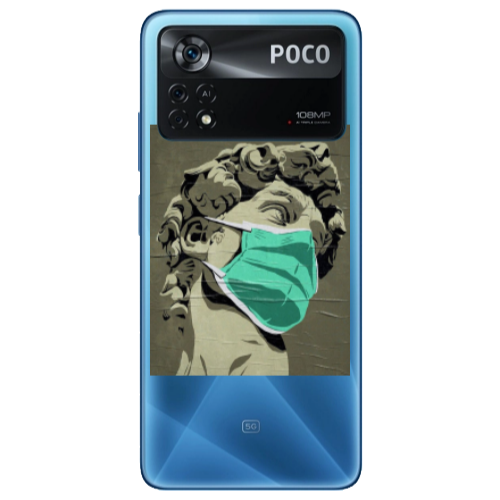 Xiaomi Poco X4 Pro Masque Transparent Silicone TPU Θήκη