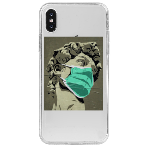 Apple iPhone Xs Max Masque Transparent Silicone TPU Θήκη