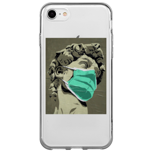Apple iPhone 7 Masque Transparent Silicone TPU Θήκη