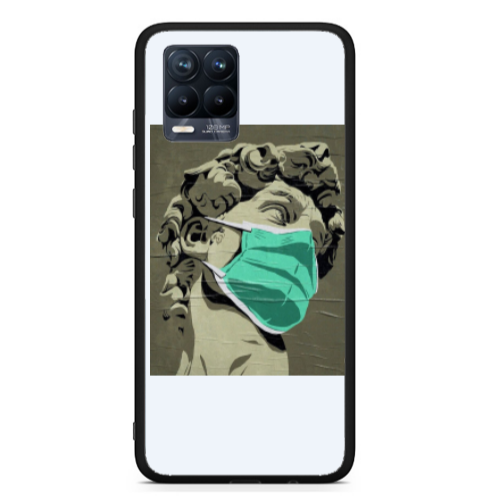 Realme 8  Masque Black Glossy Θήκη
