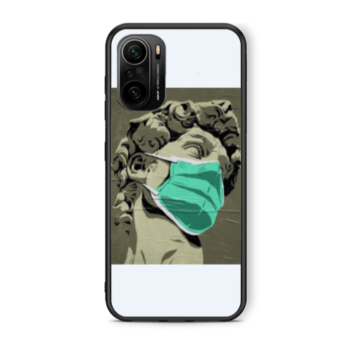 Xiaomi Poco F3 Masque Black Glossy Θήκη