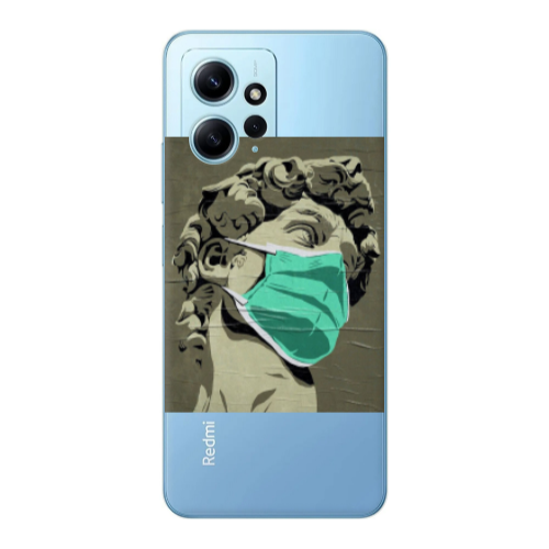 Xiaomi Redmi Note 12 4G Masque Transparent Silicone TPU Θήκη