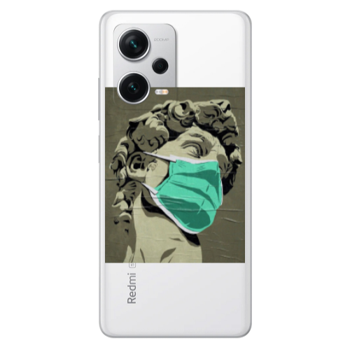 Xiaomi Redmi Note 12 5G Masque Transparent Silicone TPU Θήκη