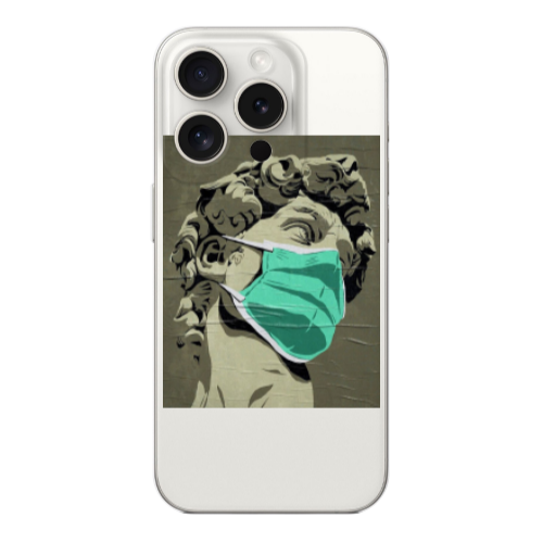 Apple iPhone 15 Pro Masque Transparent Silicone TPU Θήκη