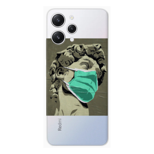 Xiaomi Redmi 12 Masque Transparent Silicone TPU Θήκη