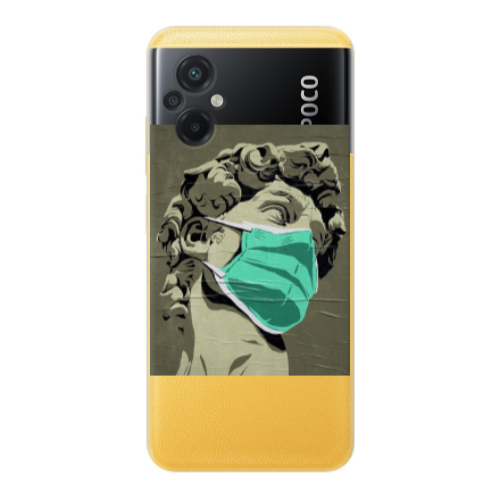 Xiaomi Poco M5 Masque Transparent Silicone TPU Θήκη